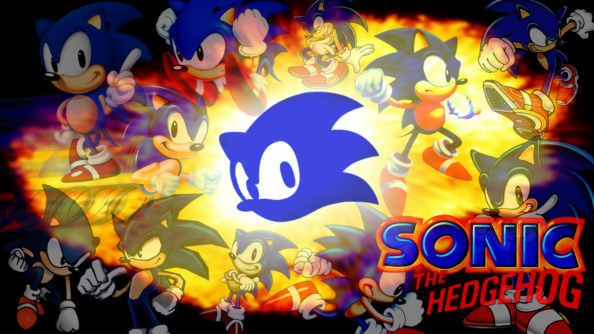 Classic Sonic HD Wallpaper And Background