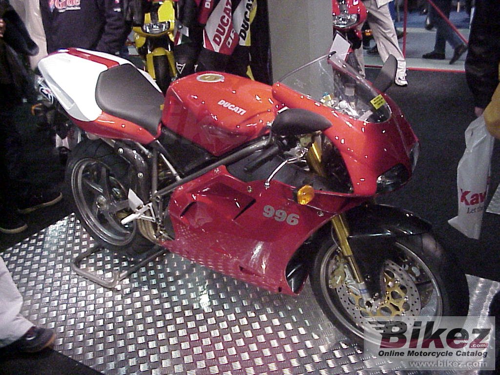 Ducati 996 Motorcycle at a Show