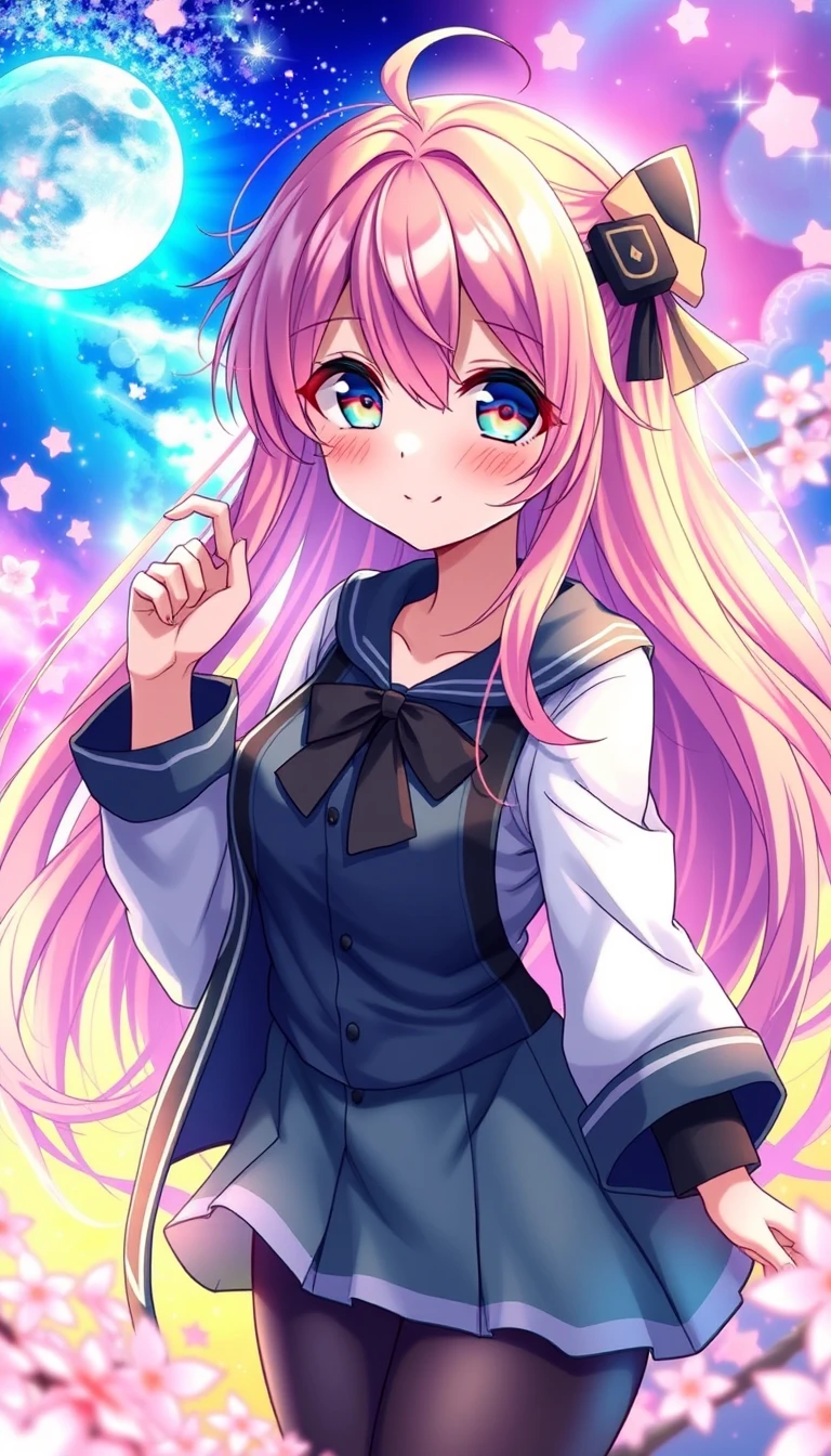 Beautiful Anime Girl Phone Wallpaper