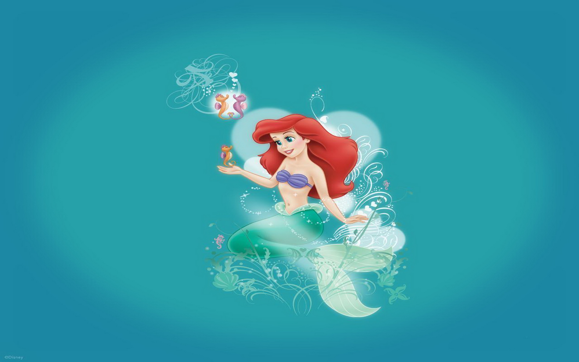 Wallpaper HD Widescreen Desktop Background Ariel Disney Princess