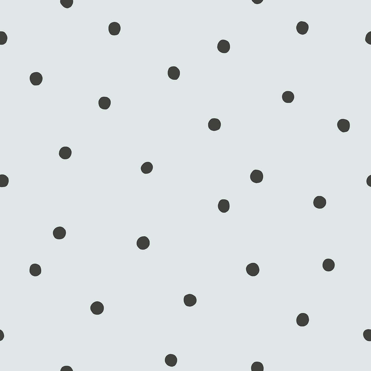 Pink And White Polka Dot X Wallpaper