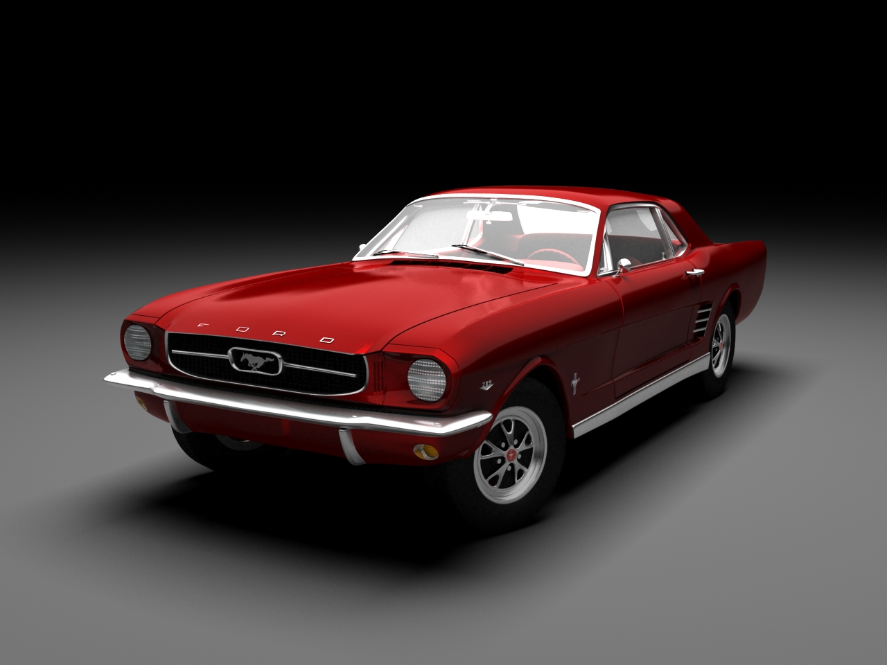 Ford Mustang Coupe By Elmias