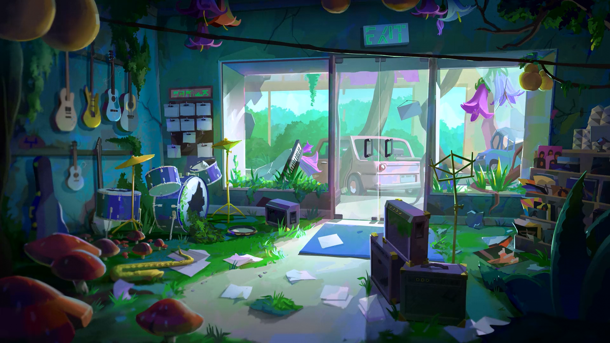 Animation Backgrounds on Kipo and the Age of