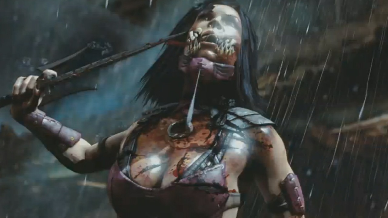 Mortal Kombat X Kenshi vs Mileena Brutality Gameplay   IGN Video 1280x720