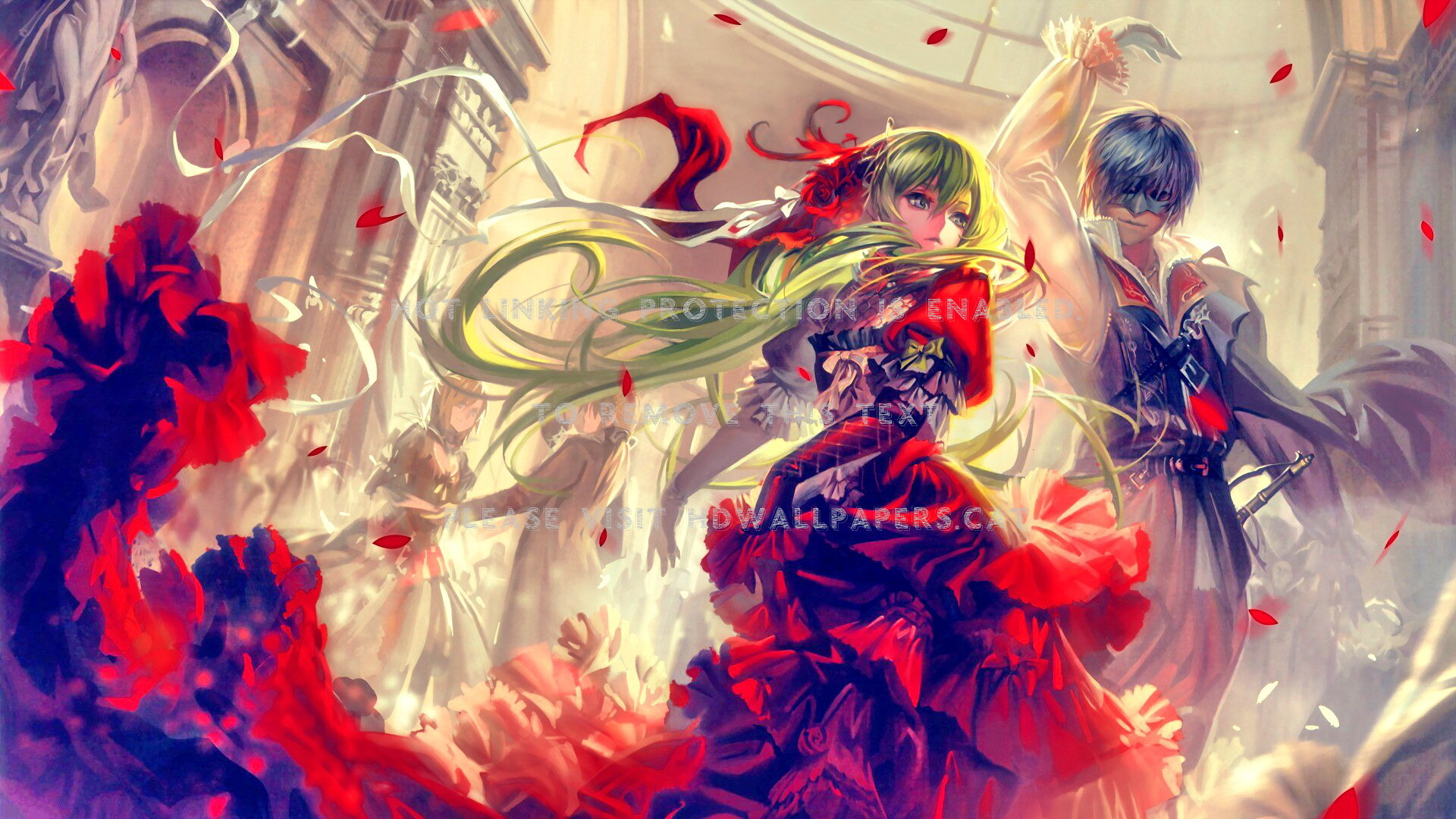 Cantarella Anine Animation Red Colors Art