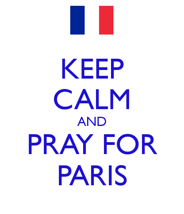 Keep Calm And Pray For Paris Carry On Image Generator