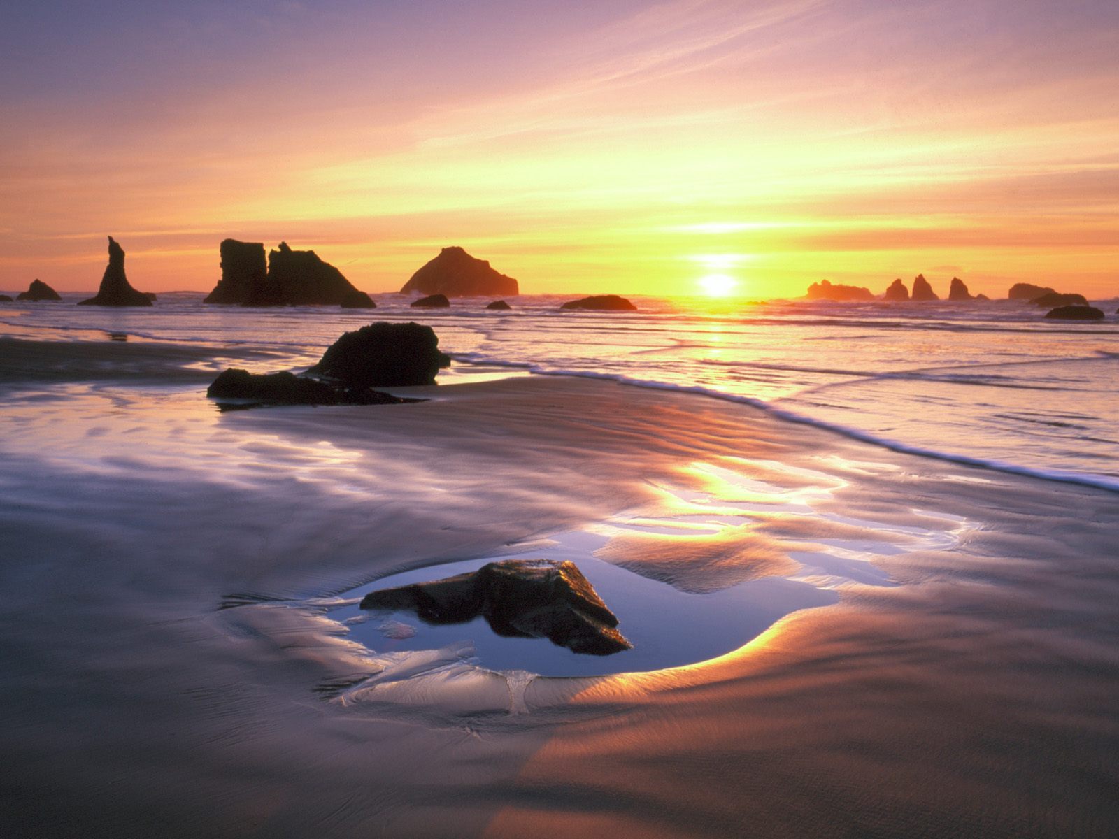 Oregon Id Beaches Rivers Oceans Photography Desktop