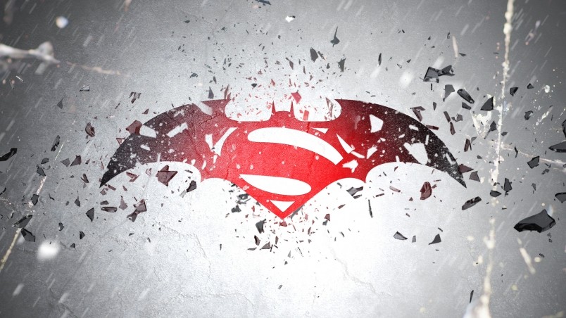 Batman Vs Superman Awesome Logo HD Wallpaper Wallpaperfx