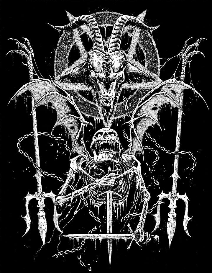 By Mark Riddick Satanic Art Evil Dark Artwork