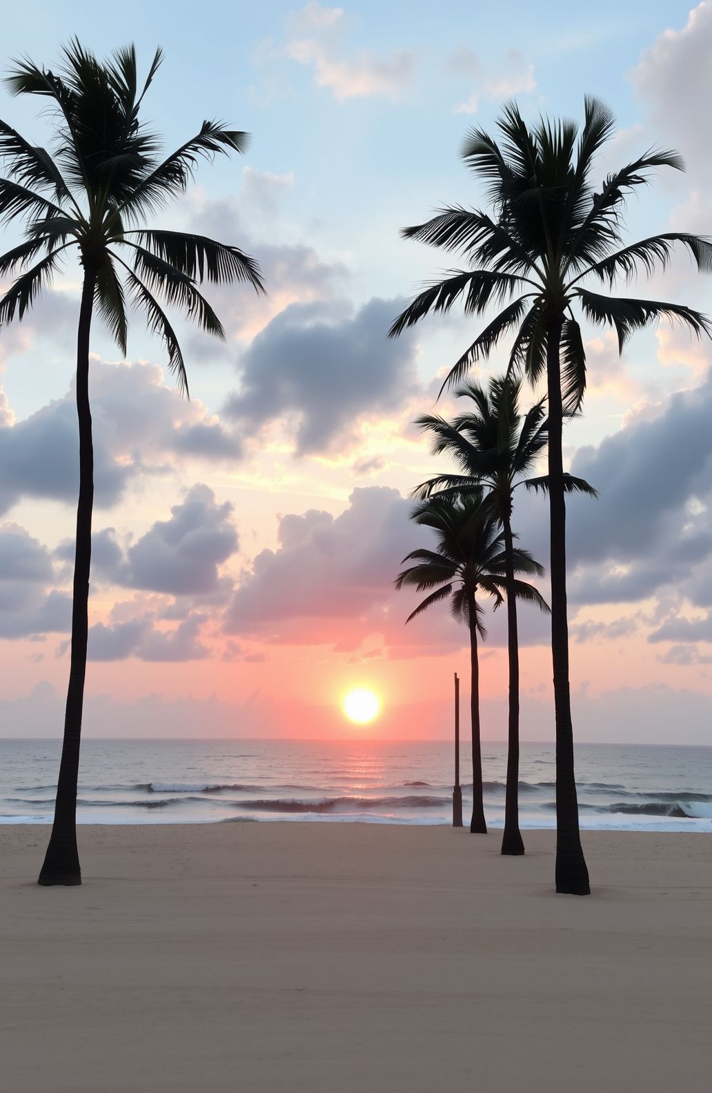 Beach Sunrise Wallpaper