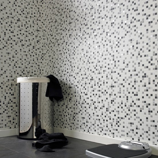 Free download Silver Bathroom Wallpaper White And Silver Wallpaper