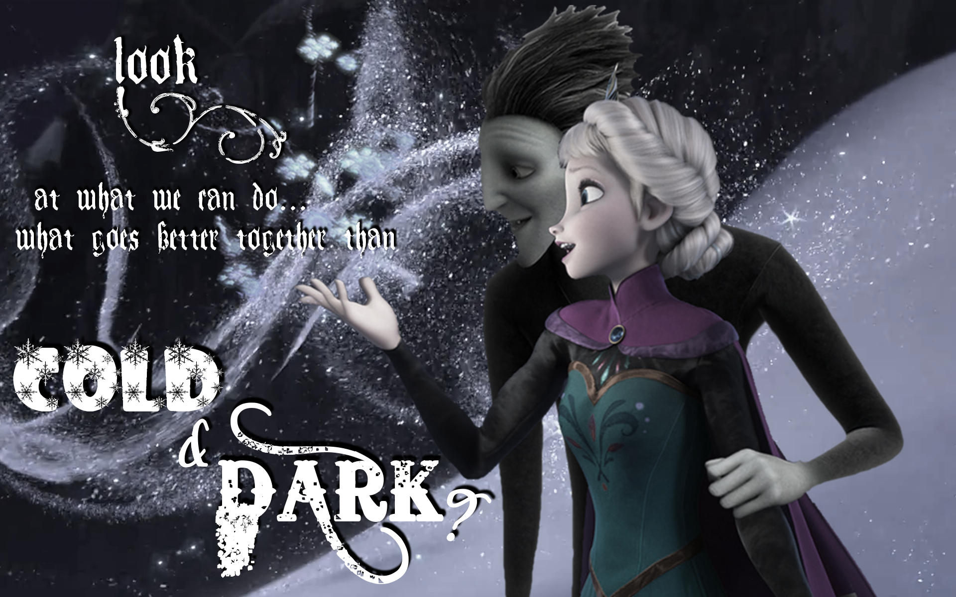 Elsa And Pitch Image What Goes Better Together Than Cold Dark