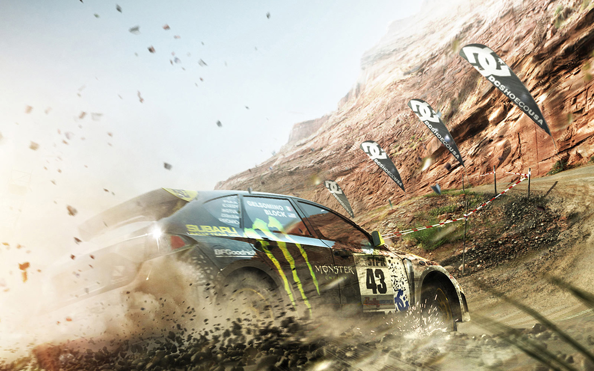 Game Wallpapers Dirt 3 Accident Wallpaper 1920x1200