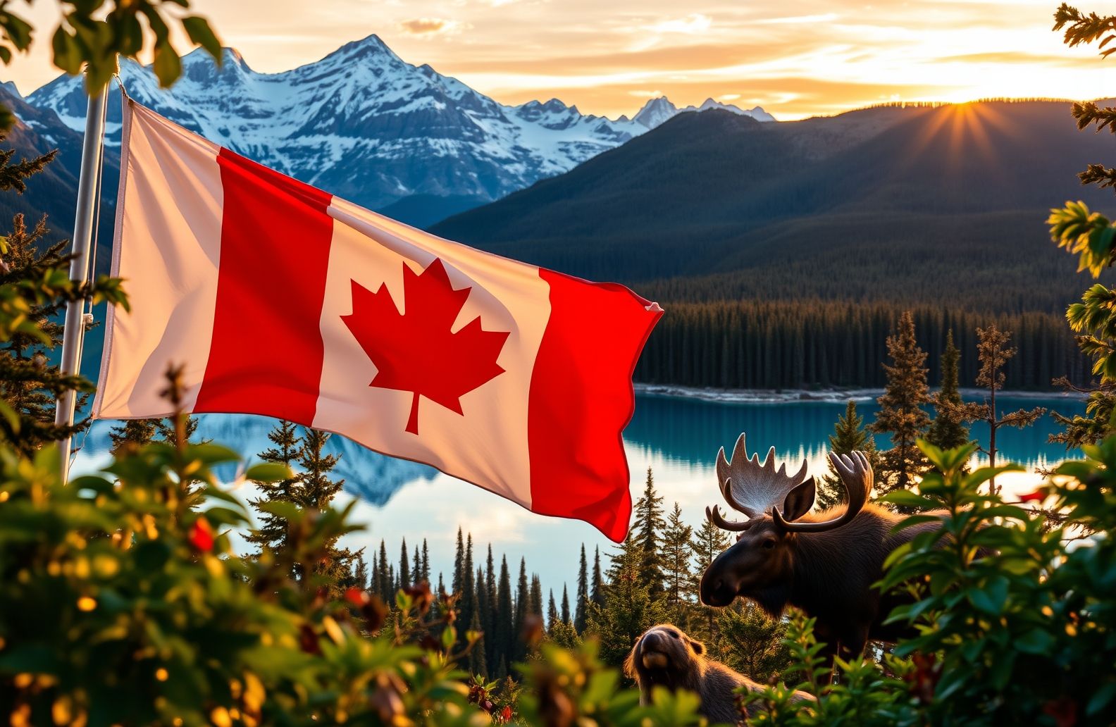Canada Flag Wallpaper