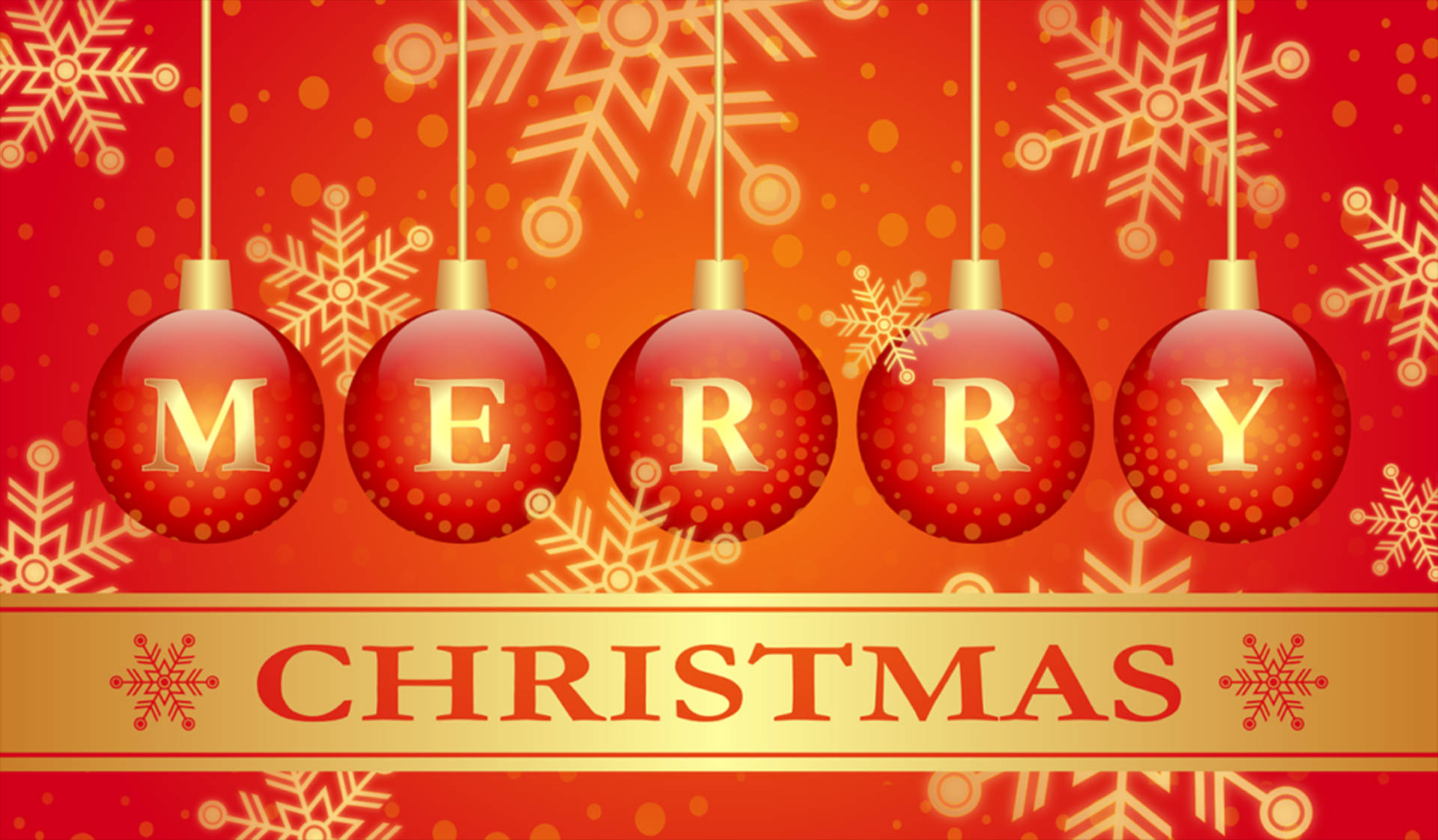 Christmas Balls Wallpaper