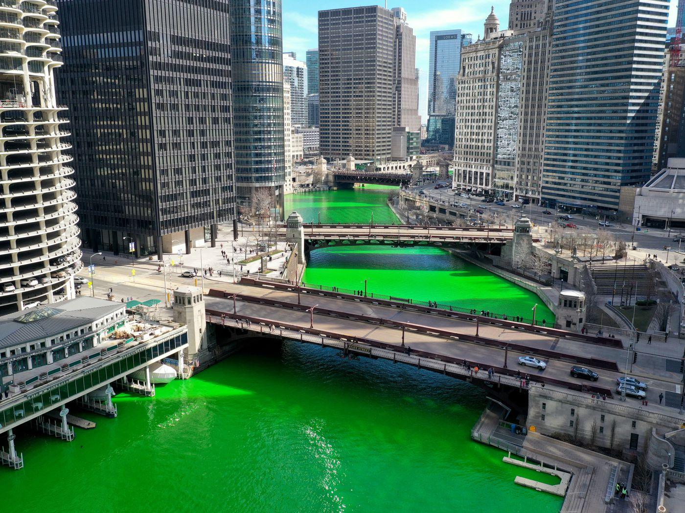 Chicago River Goes Green But Restaurants Have No Normalcy Without