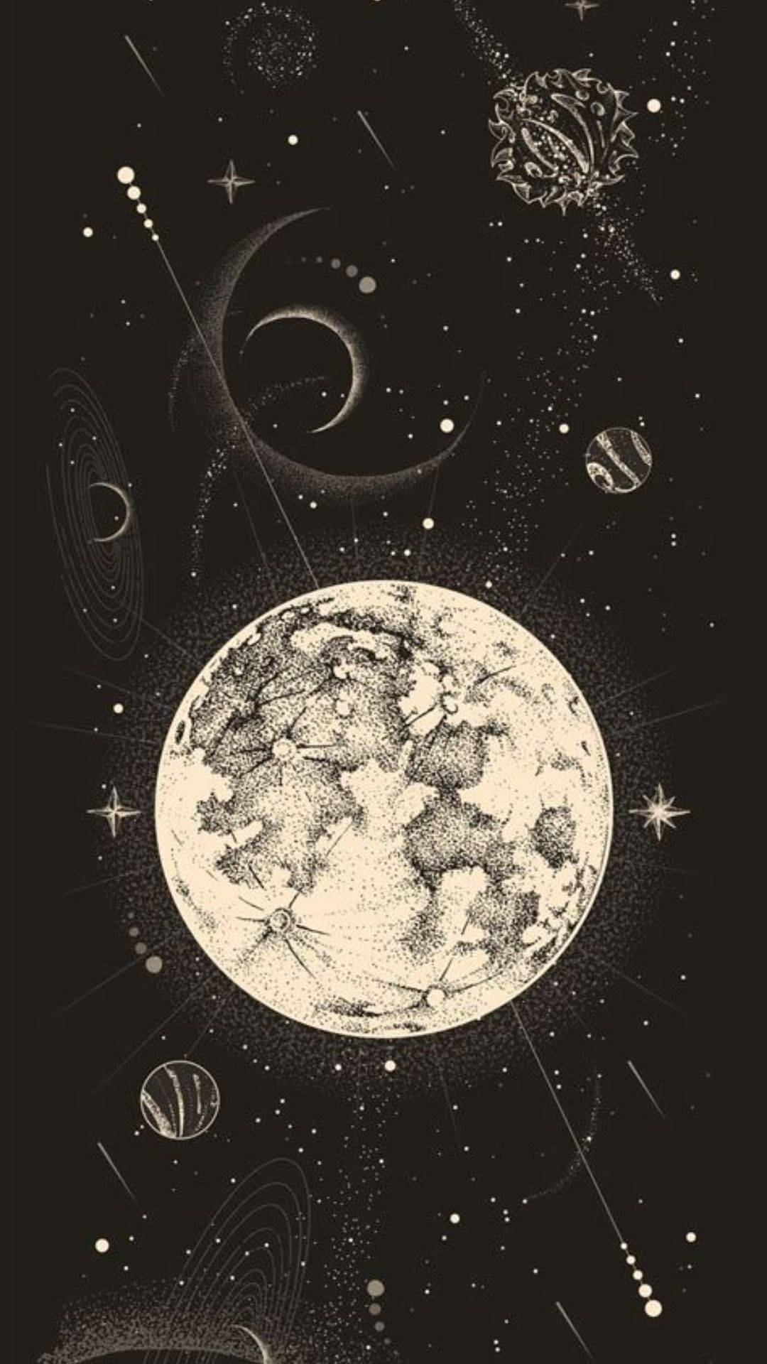 Grab Amazing Wallpaper Aesthetic Moon
