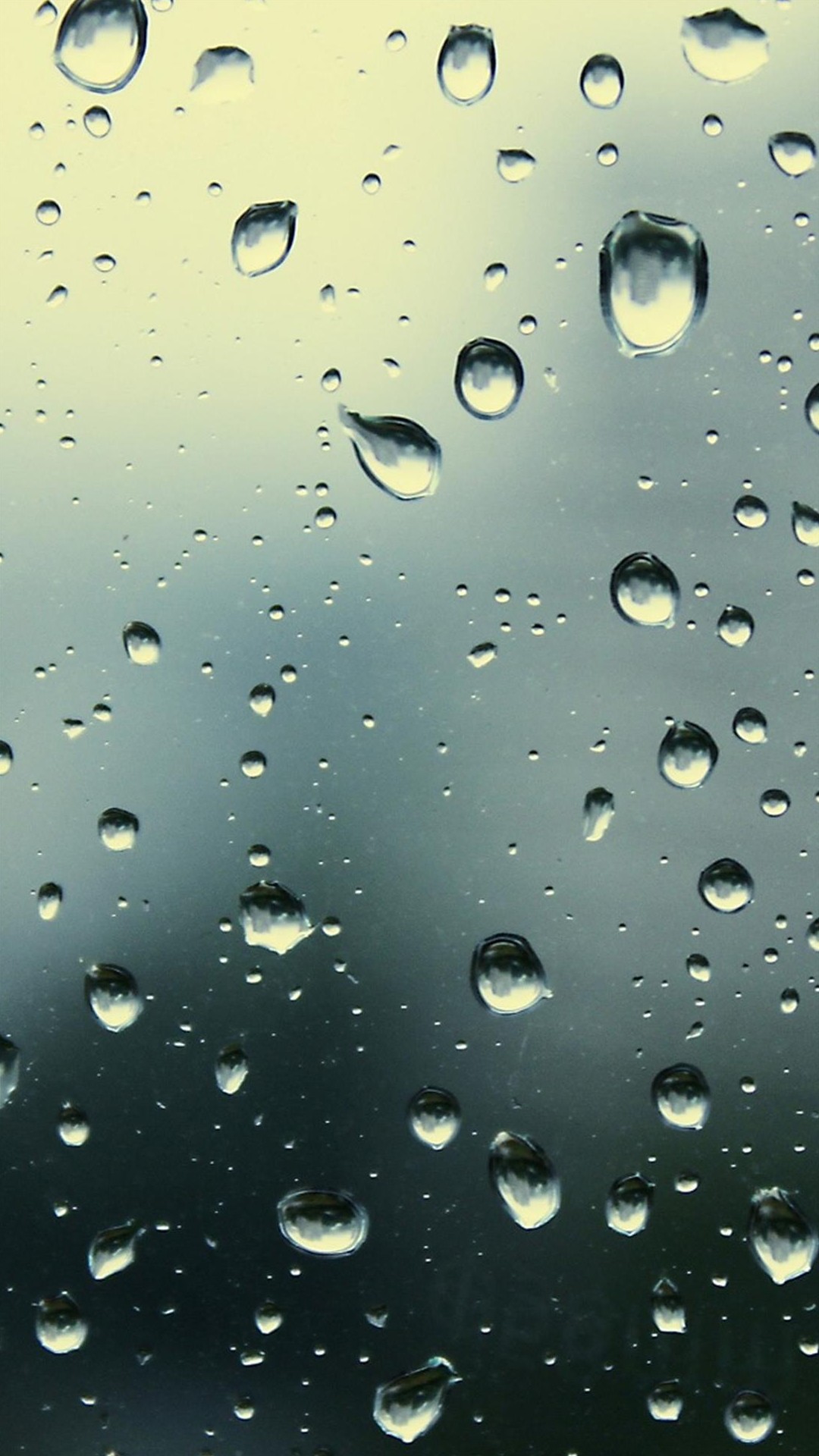 Home Water Drops Galaxy S4 Wallpaper HD