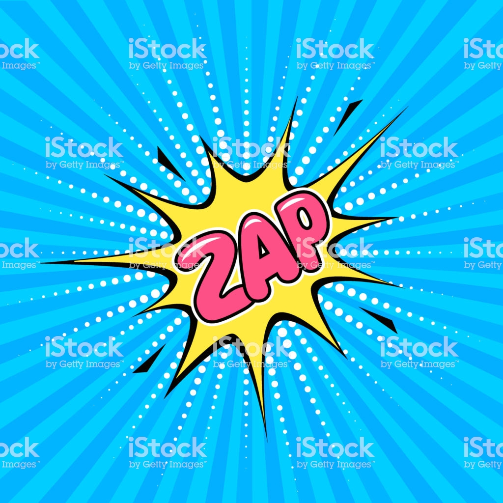 Free download Speech Bubble Zap On The Rays Blue Comic Background ...