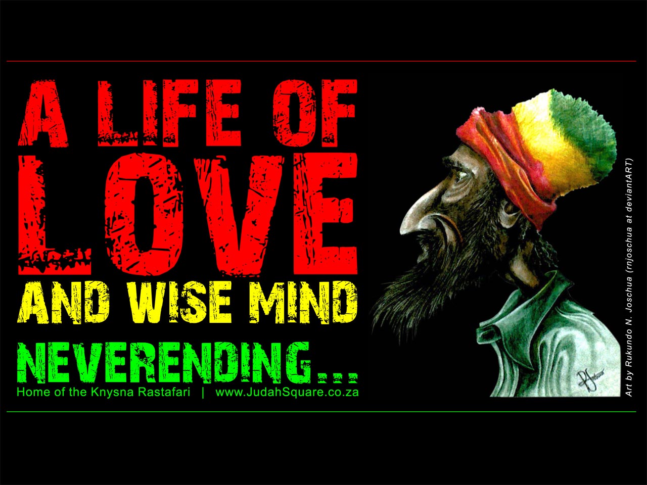 Judah Square Rastafari Life Of Love Wallpaper