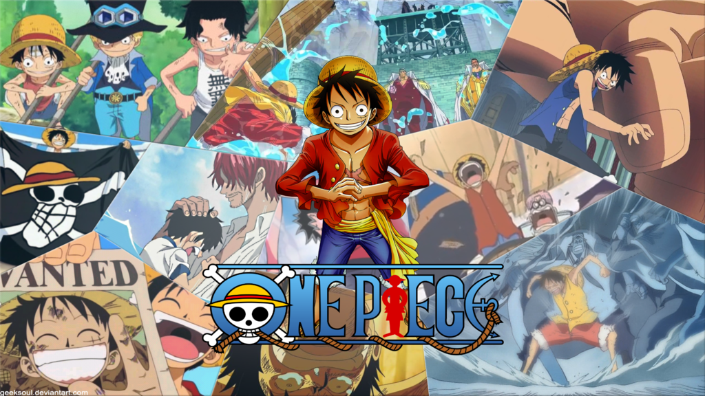 One Piece HD Wallpaper Luffy by GeekSoul