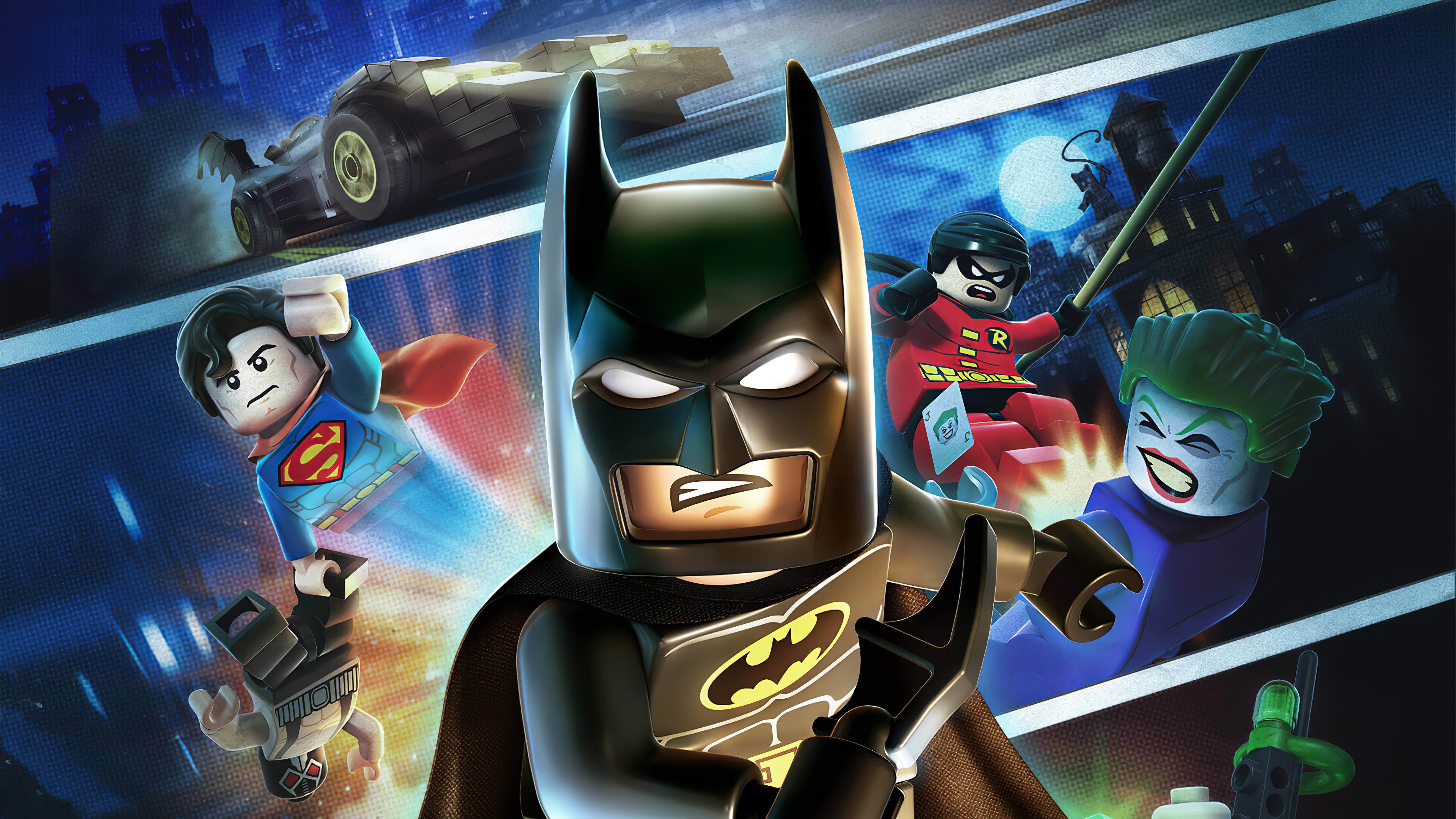 Wallpaper 4k Lego Batman Dc Super Heroes