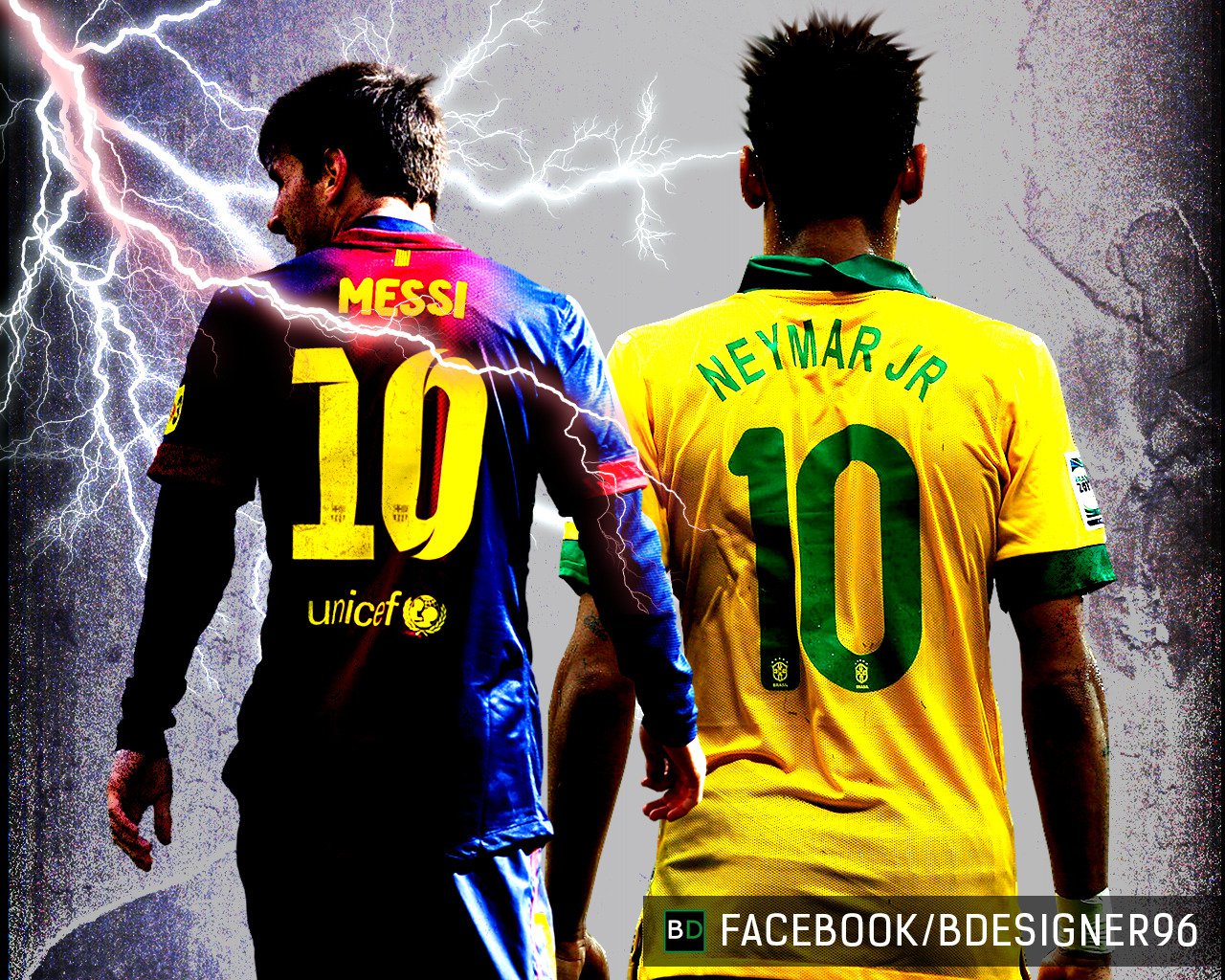 Img Wallpaper Messi Y Neymar