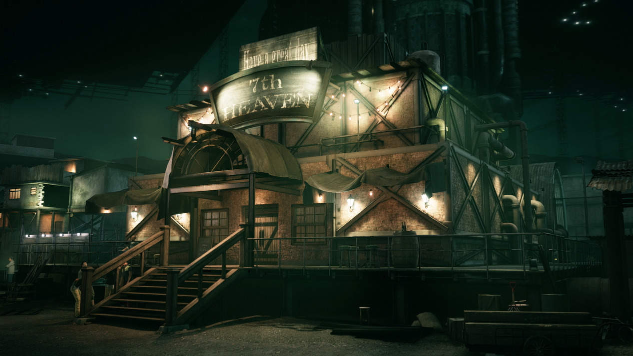 Final Fantasy Vii Remake Zoom Background Available To