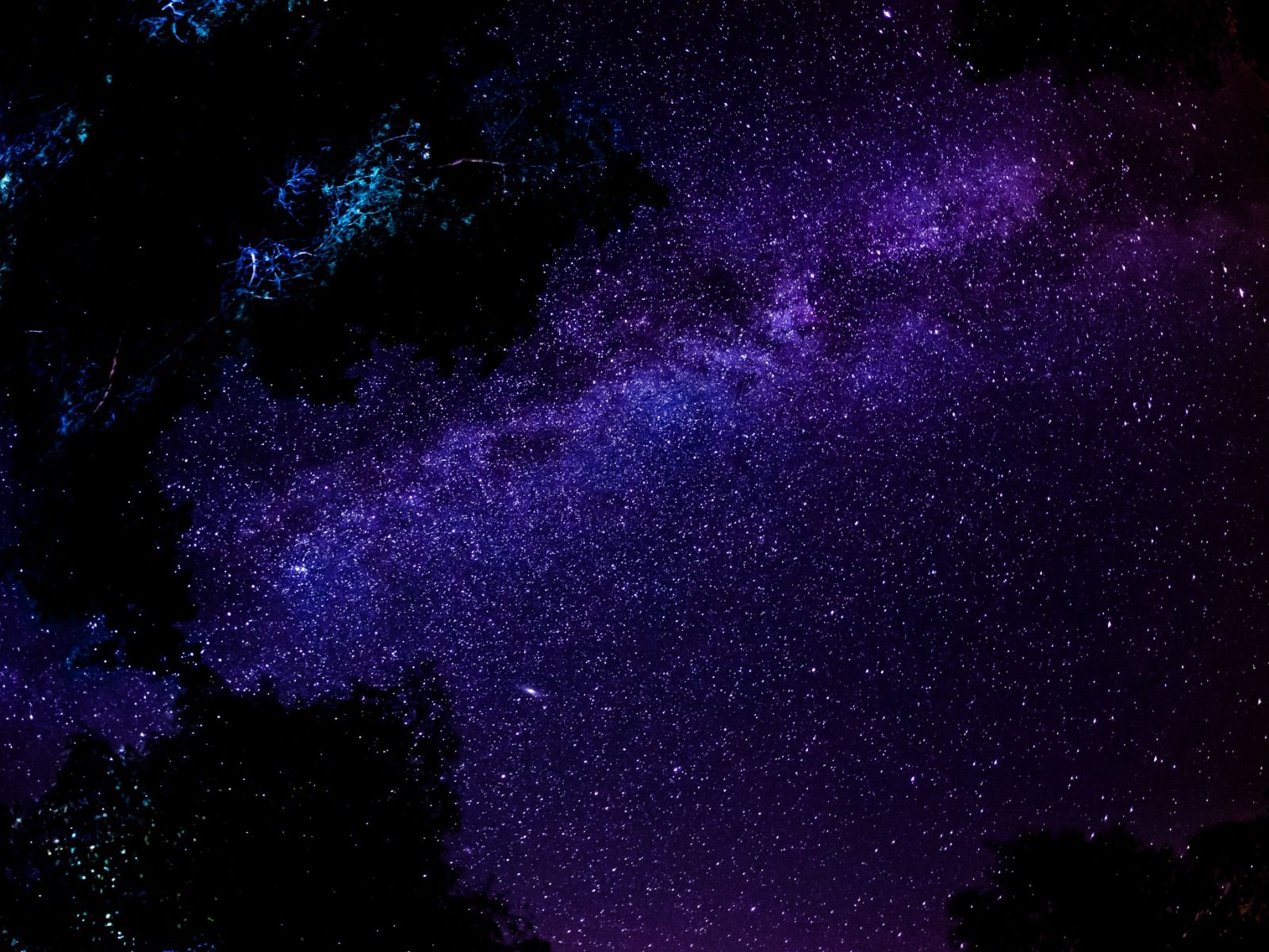 Milky Way Stars Night Sky Space Wallpaper