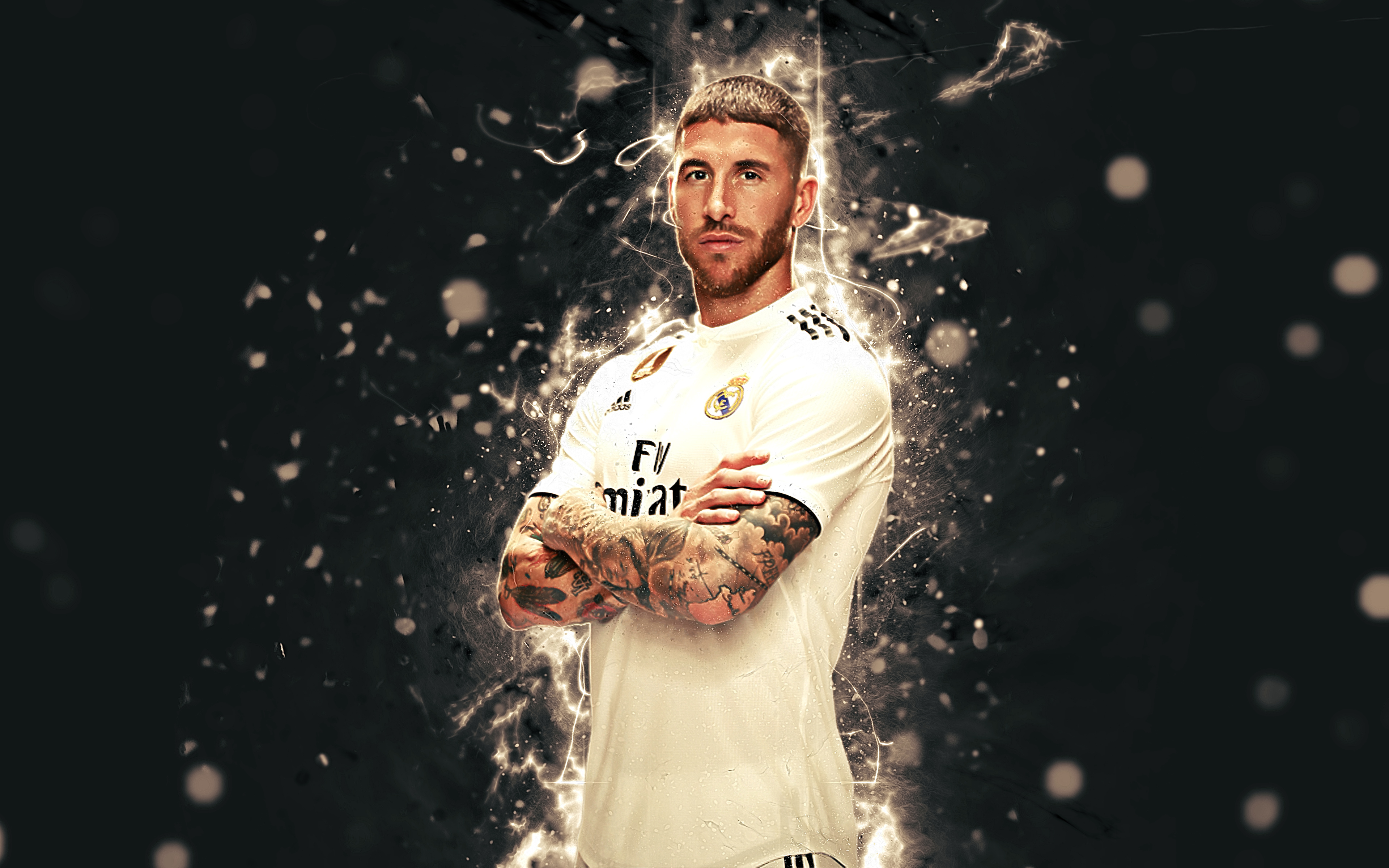 Sergio Ramos Real Madrid 4k Ultra HD Wallpaper Background