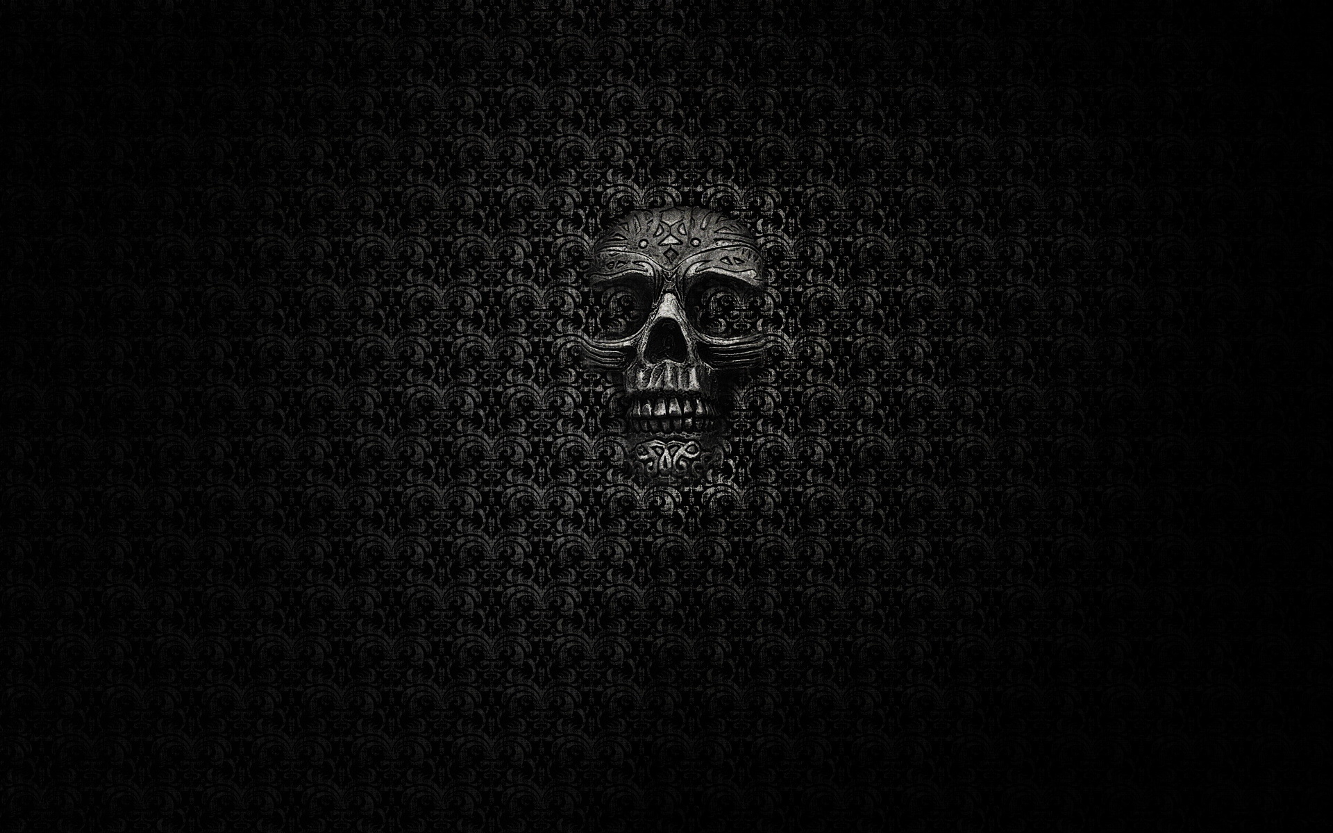 Skull Puter Wallpaper Desktop Background Id