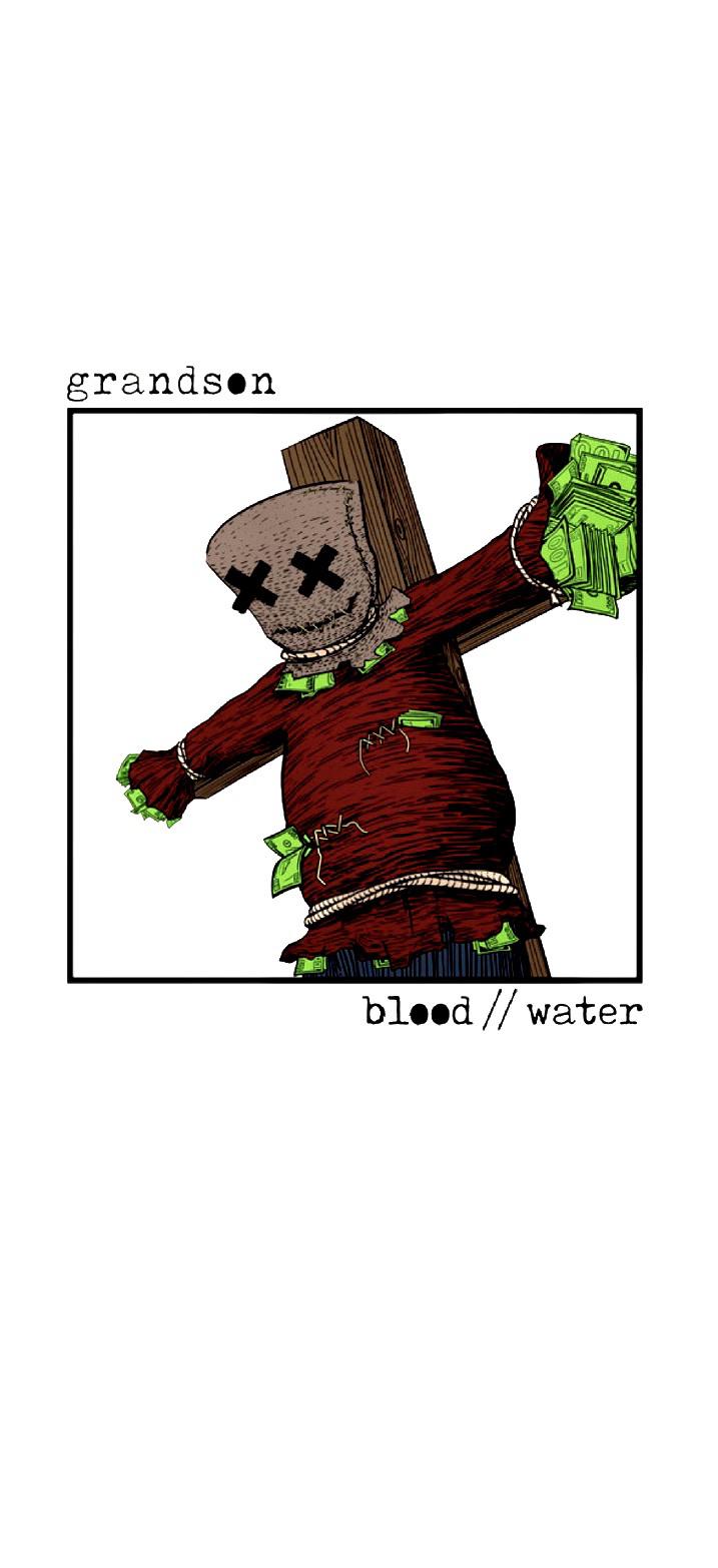 I Made A Blood Water Wallpaper Cause Never Found Any Grandson