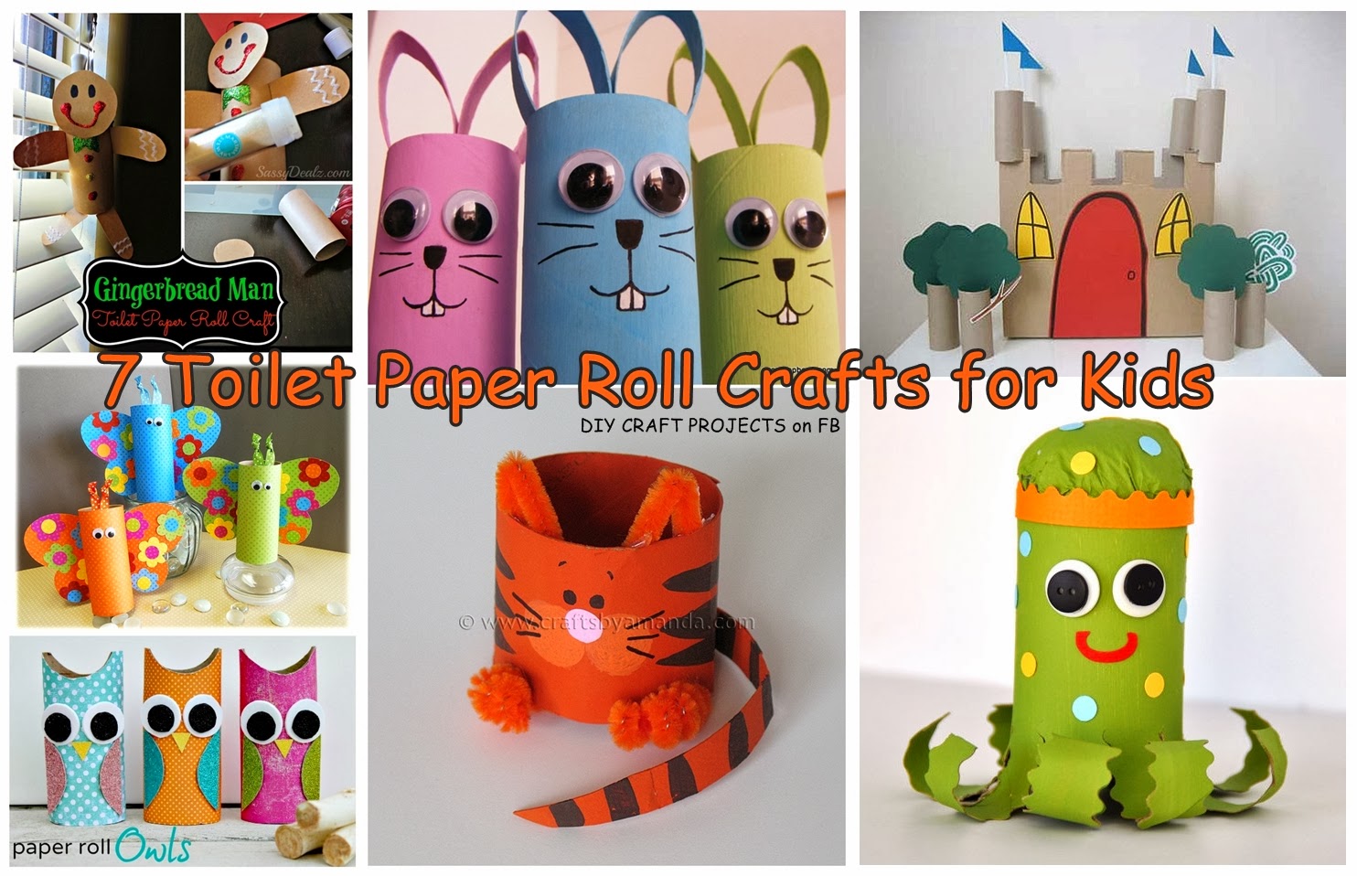 DIY All Things 7 Toilet Paper Roll Crafts for Kids