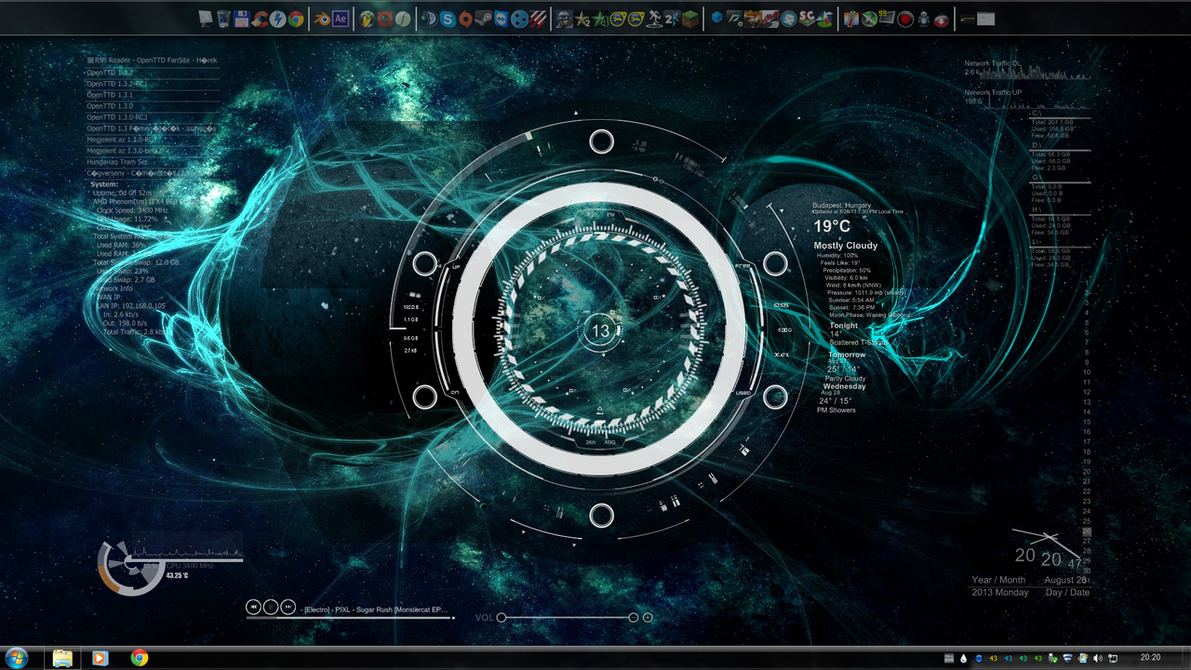 Windows Space Theme Desktop And Mobile Wallpaper Wallippo