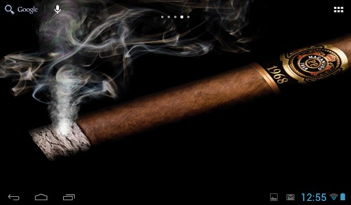 Cigar Live Wallpaper See The Smoke On Your Mobile