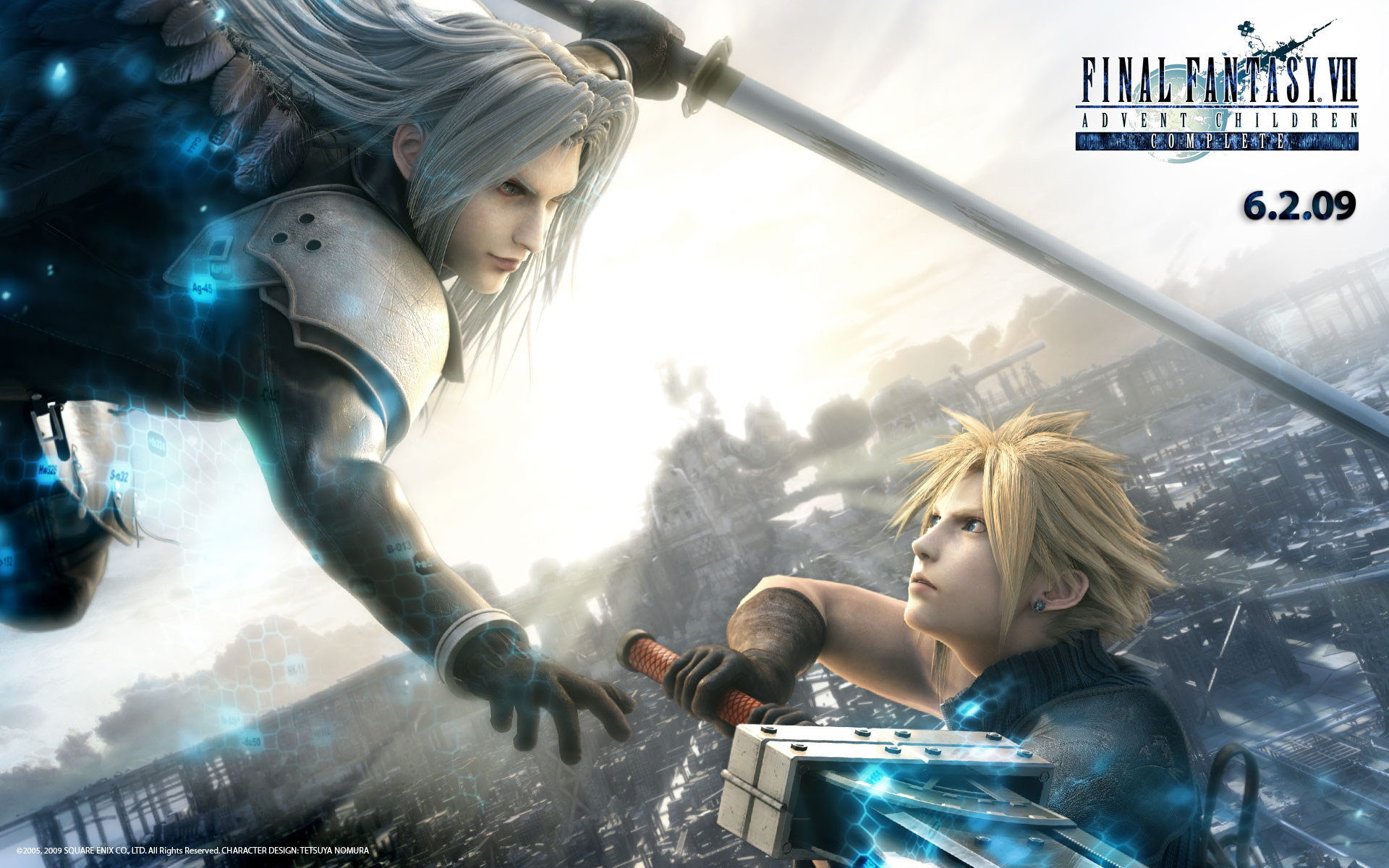 Final Fantasy Vii Anime Cloud Strife Sephiroth HD Wallpaper