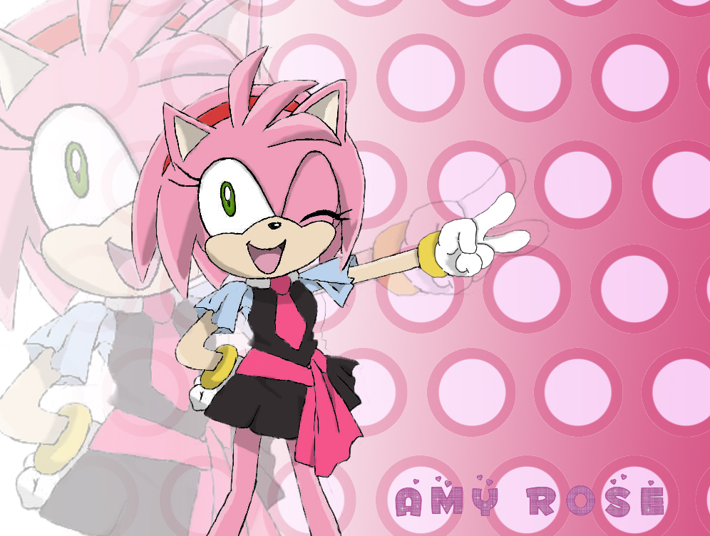 Amy Rose Wallpaper By Iloveamyrose