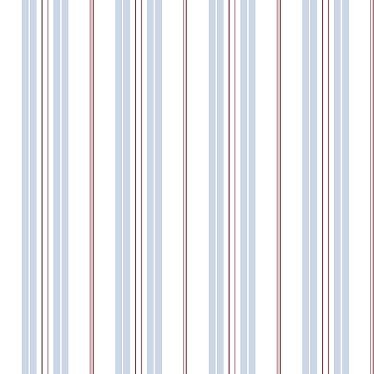 Blue And Red Striped Wallpaper Deauville Open Stripe