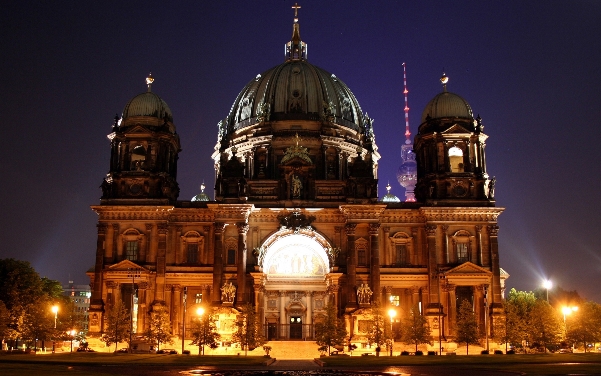 Berlin Cathedral Full HD Desktop Wallpaper 1080p