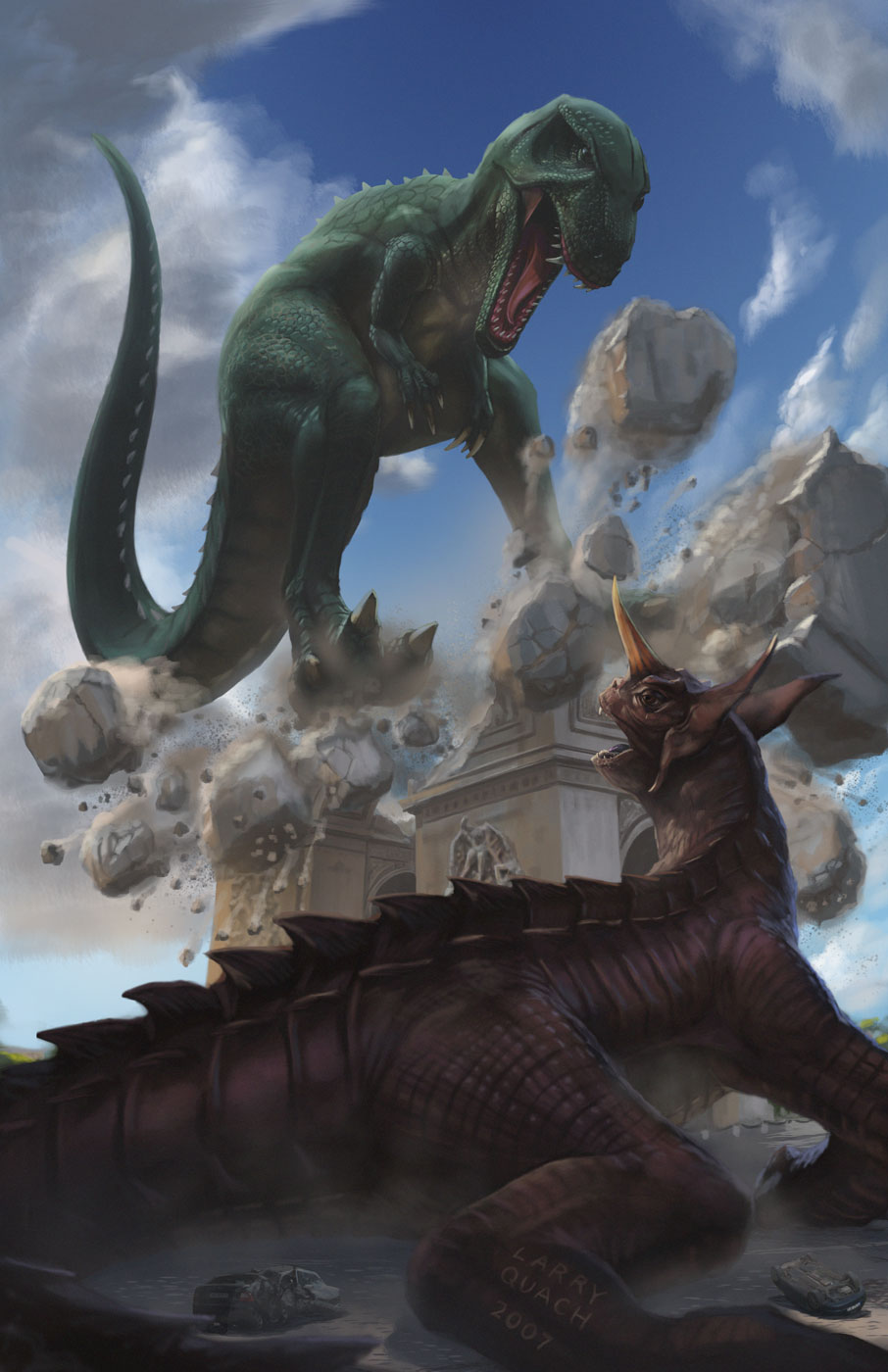 Gorosaurus Vs Baragon By Nobackstreetboys In