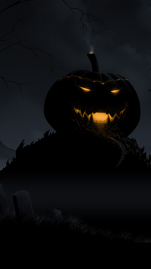 Halloween Gathering Storm iPhone6 Wallpaper