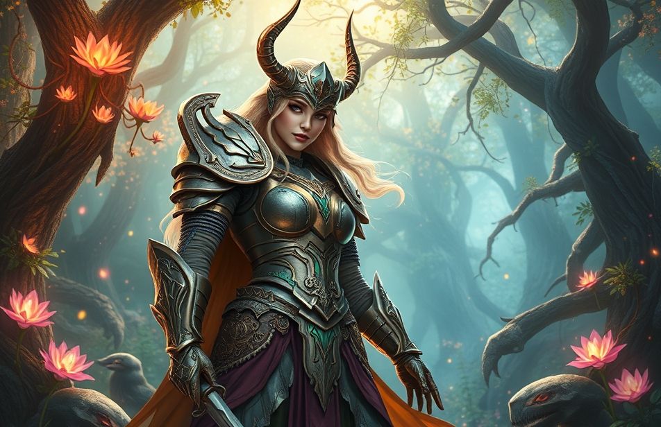 Female Fantasy Art Wallpaper