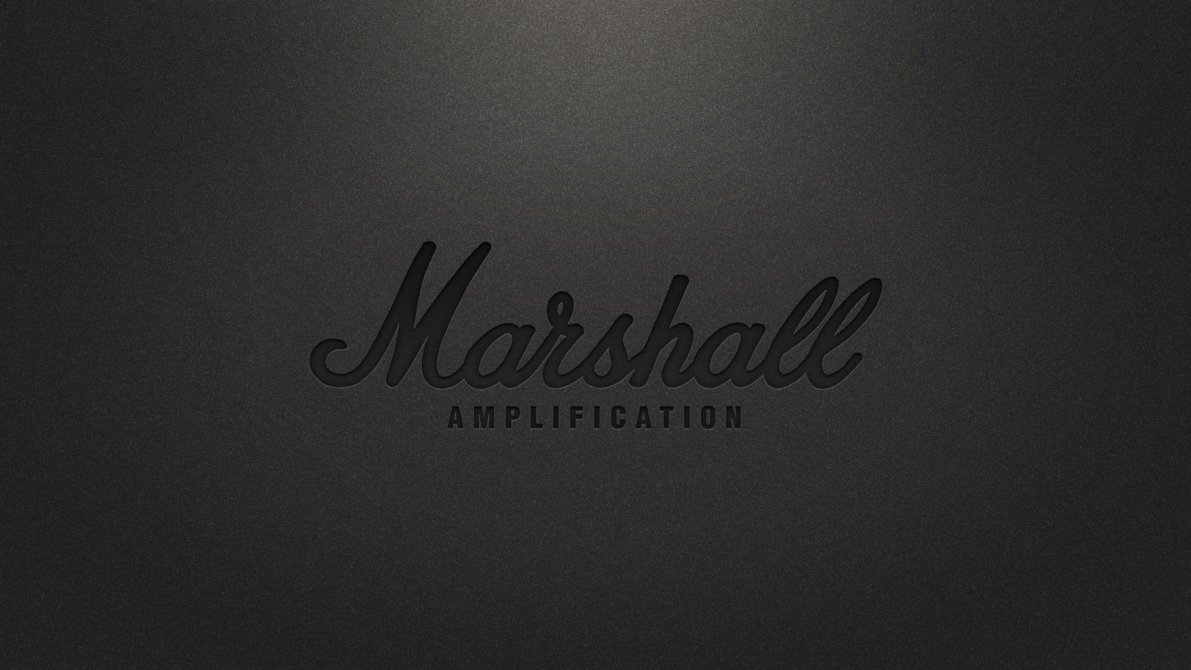Marshall Amplification Black Wallpaper By