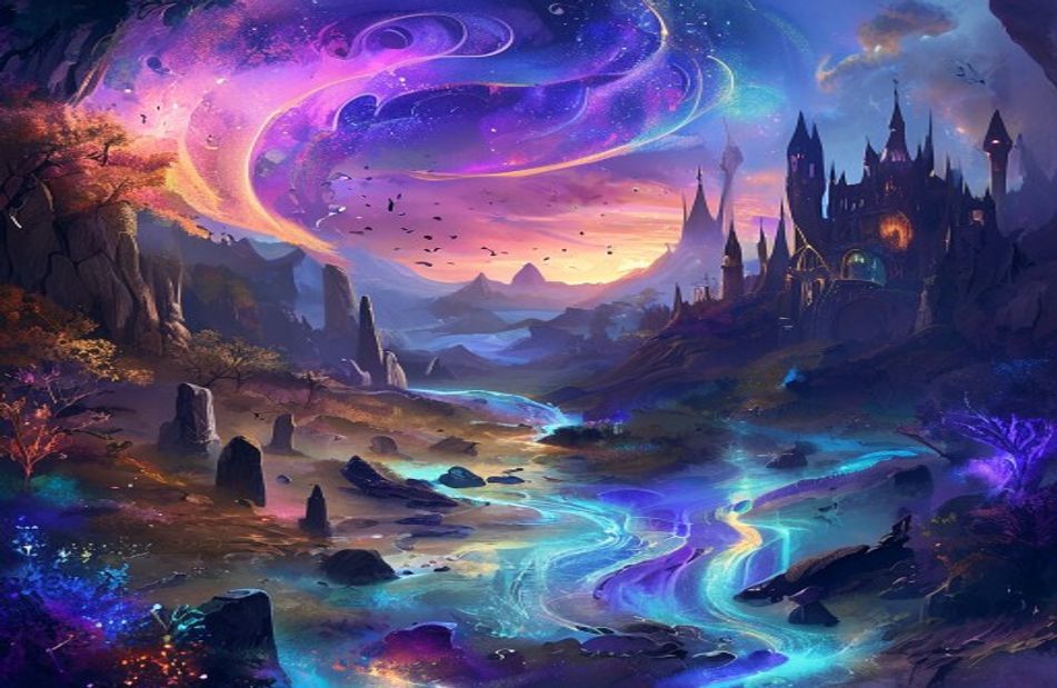 Powder Arcane Wallpaper