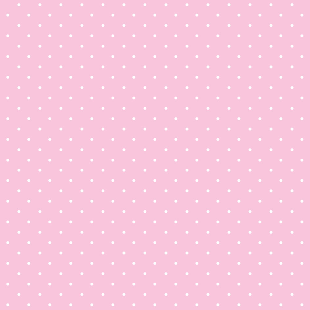 Wilko Polka Dot Wallpaper Pink High Quality Apply Adhesive