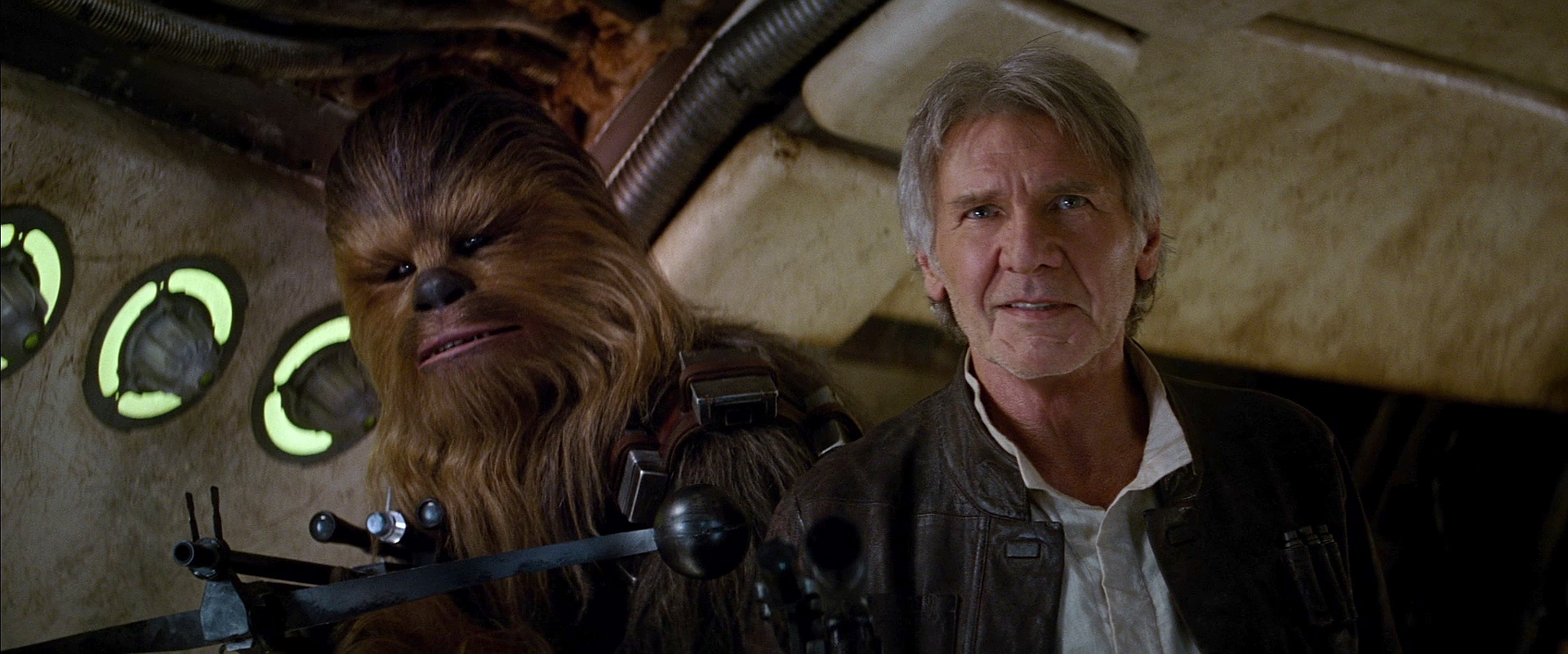 Han Solo And Chewbacca In The Force Awakens