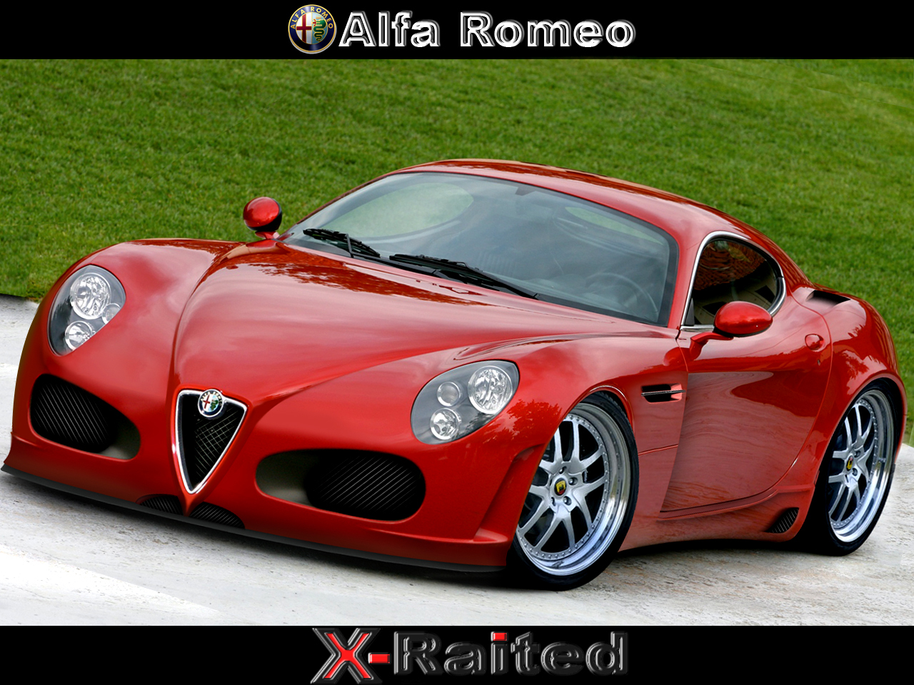 Alfa Romeo Background 8c Wallpaper