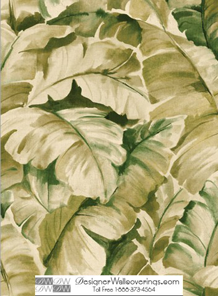 Titos Tropical Banana Leaf Wall Paper [WAT 39935] Designer 442x600