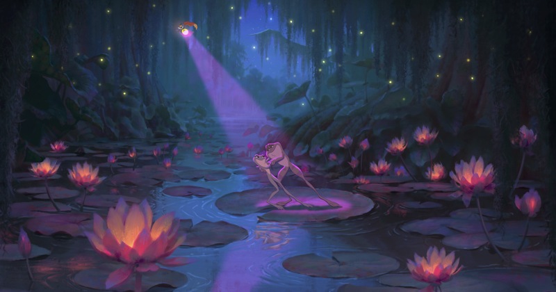 Background Collections The Princess And Frog Wallpaper