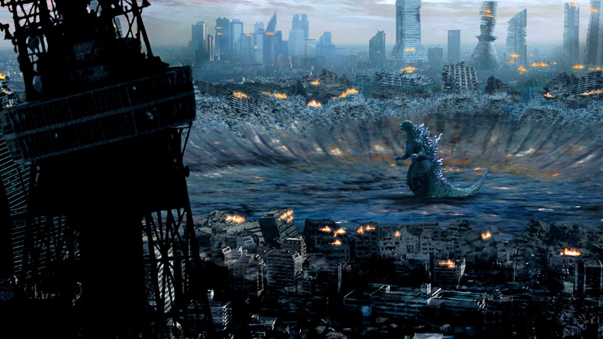 Godzilla 2014 Free Wallpaper Background For Co 3478 Wallpaper Cool